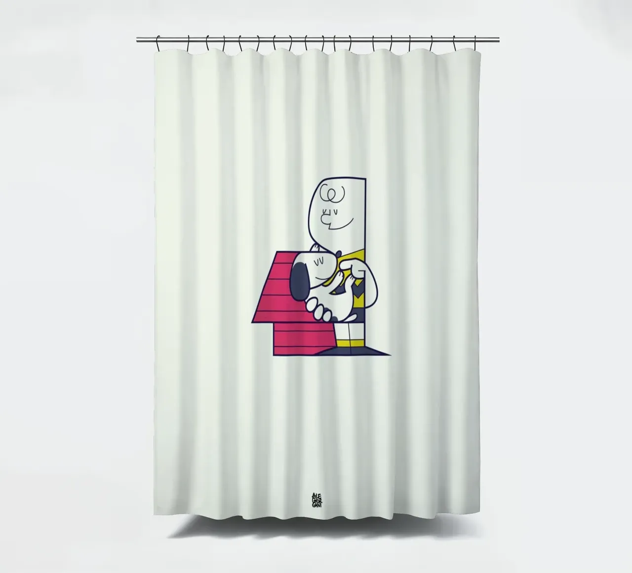 Home is where you are tenda da doccia da Ale Giorgini