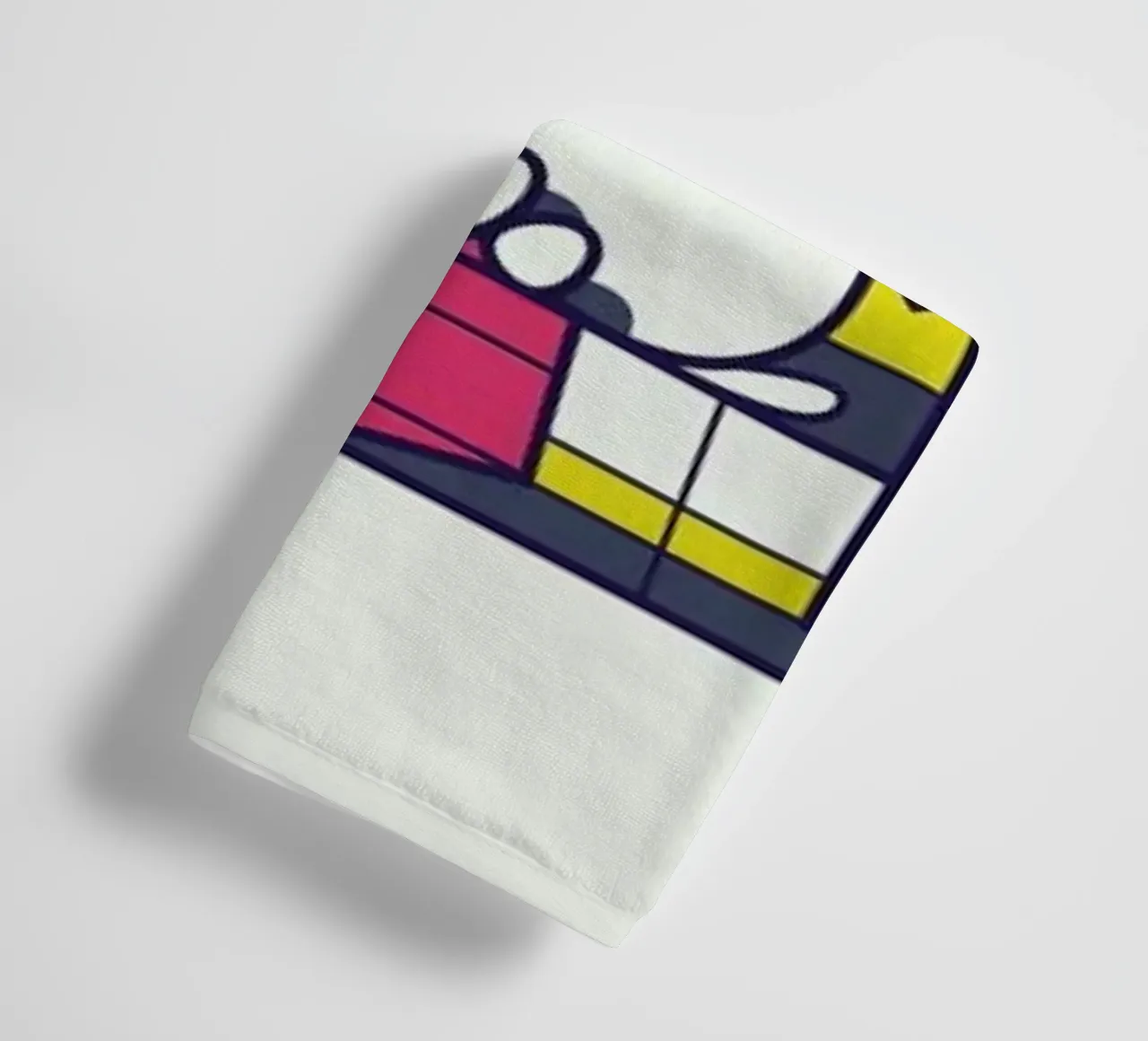 Home is where you are asciugamano da bagno da Ale Giorgini