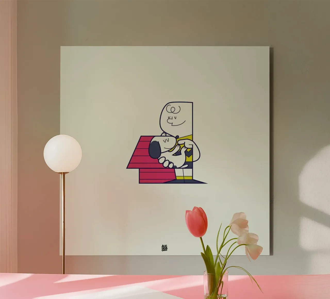 Home is where you are alluminio dibond da Ale Giorgini