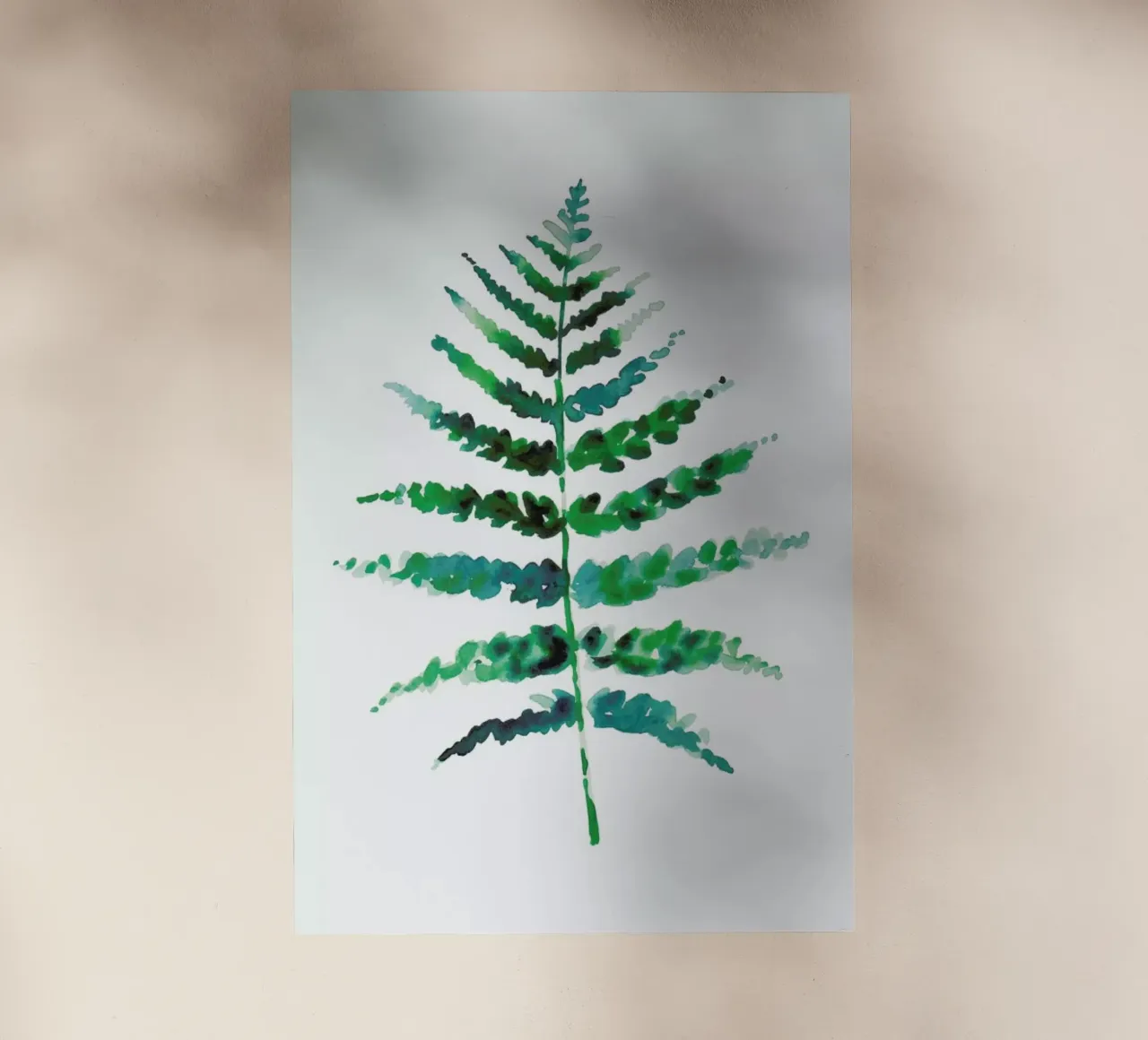 Farn pellicola backlit da Farina Kuklinski