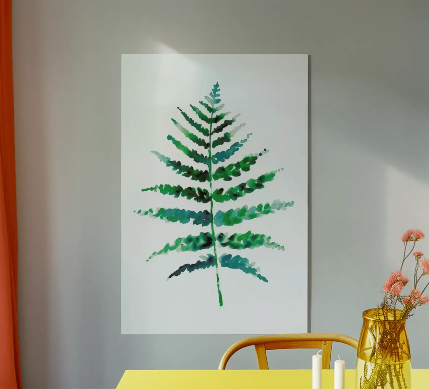 Farn acryl van Farina Kuklinski