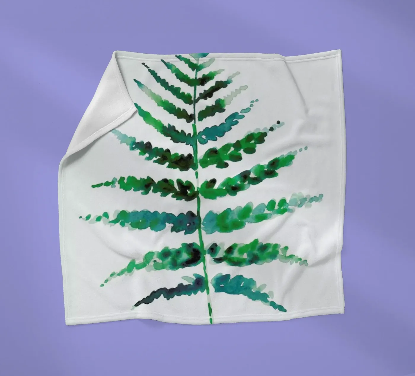 Farn fleecedeken van Farina Kuklinski