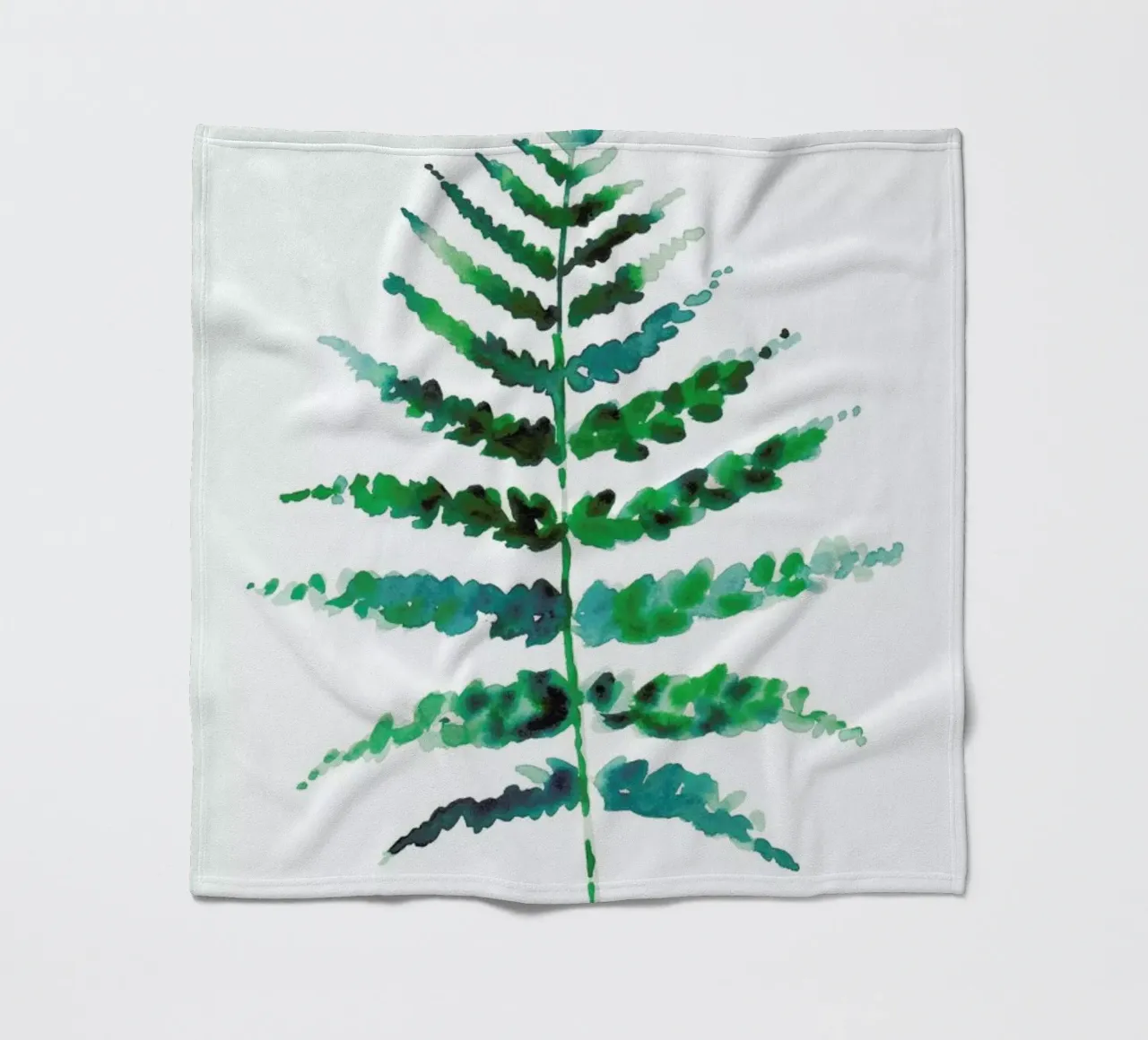 Farn fleecedeken van Farina Kuklinski