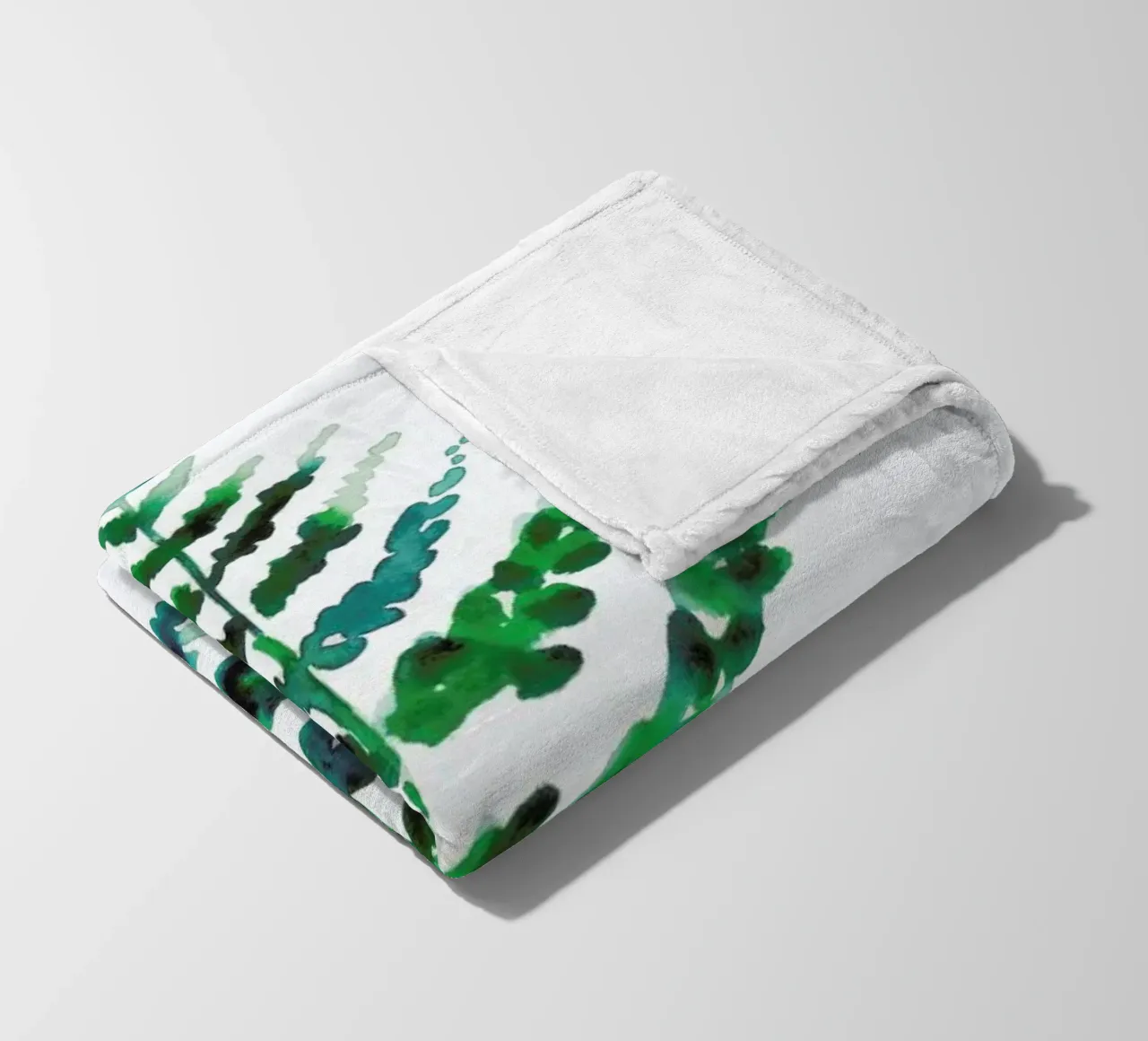 Farn fleecedeken van Farina Kuklinski