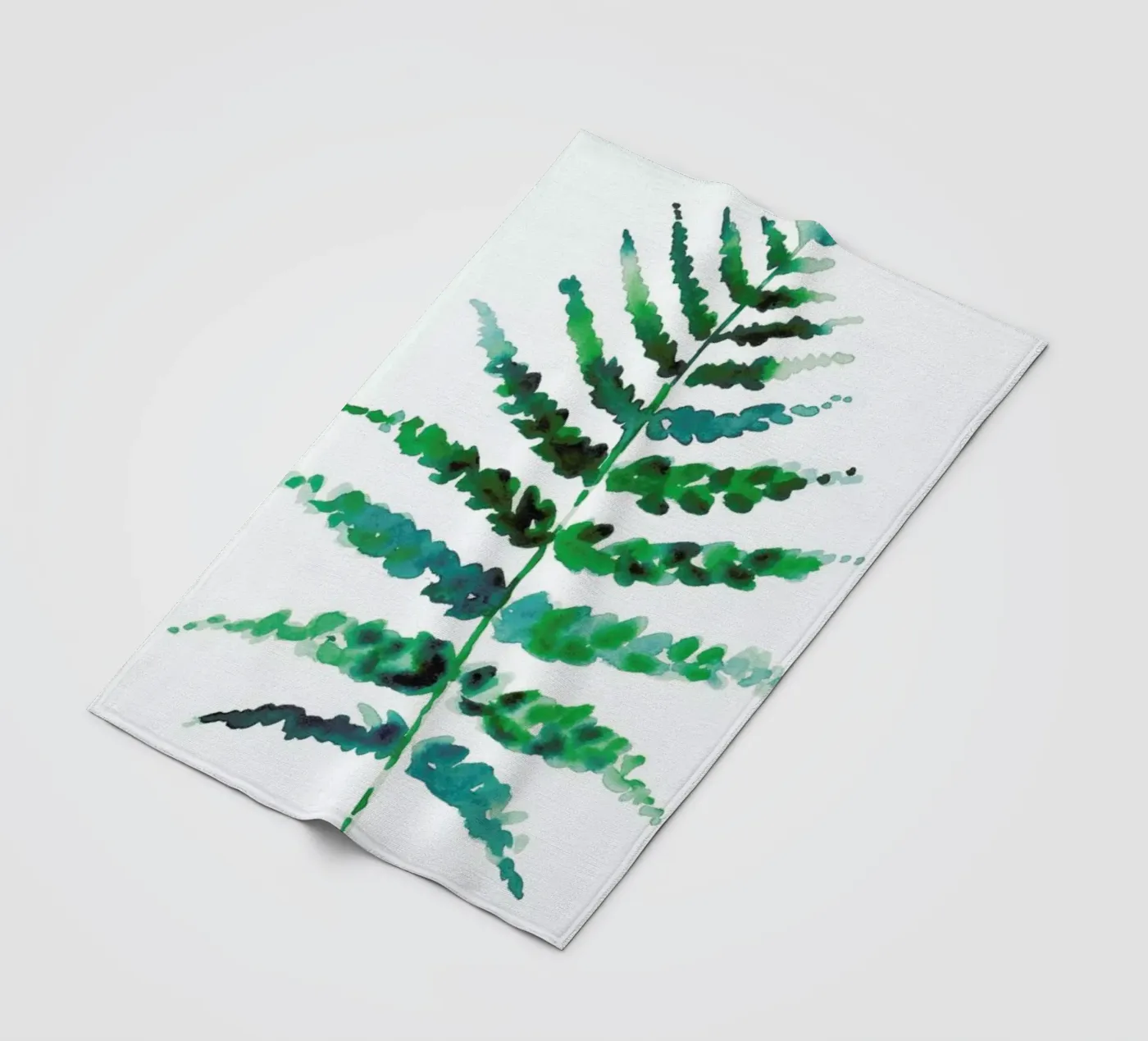 Farn fleecedeken van Farina Kuklinski