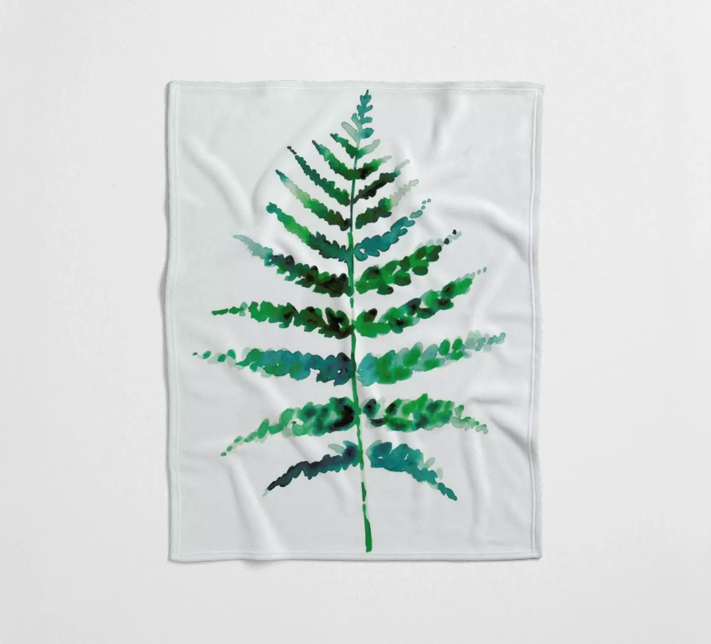 Farn fleecedeken van Farina Kuklinski