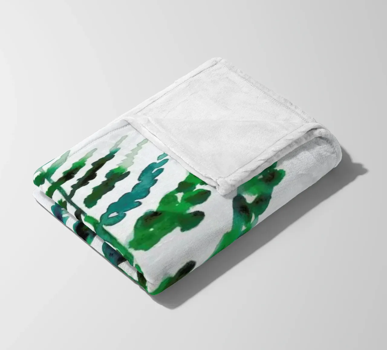 Farn fleecedeken van Farina Kuklinski