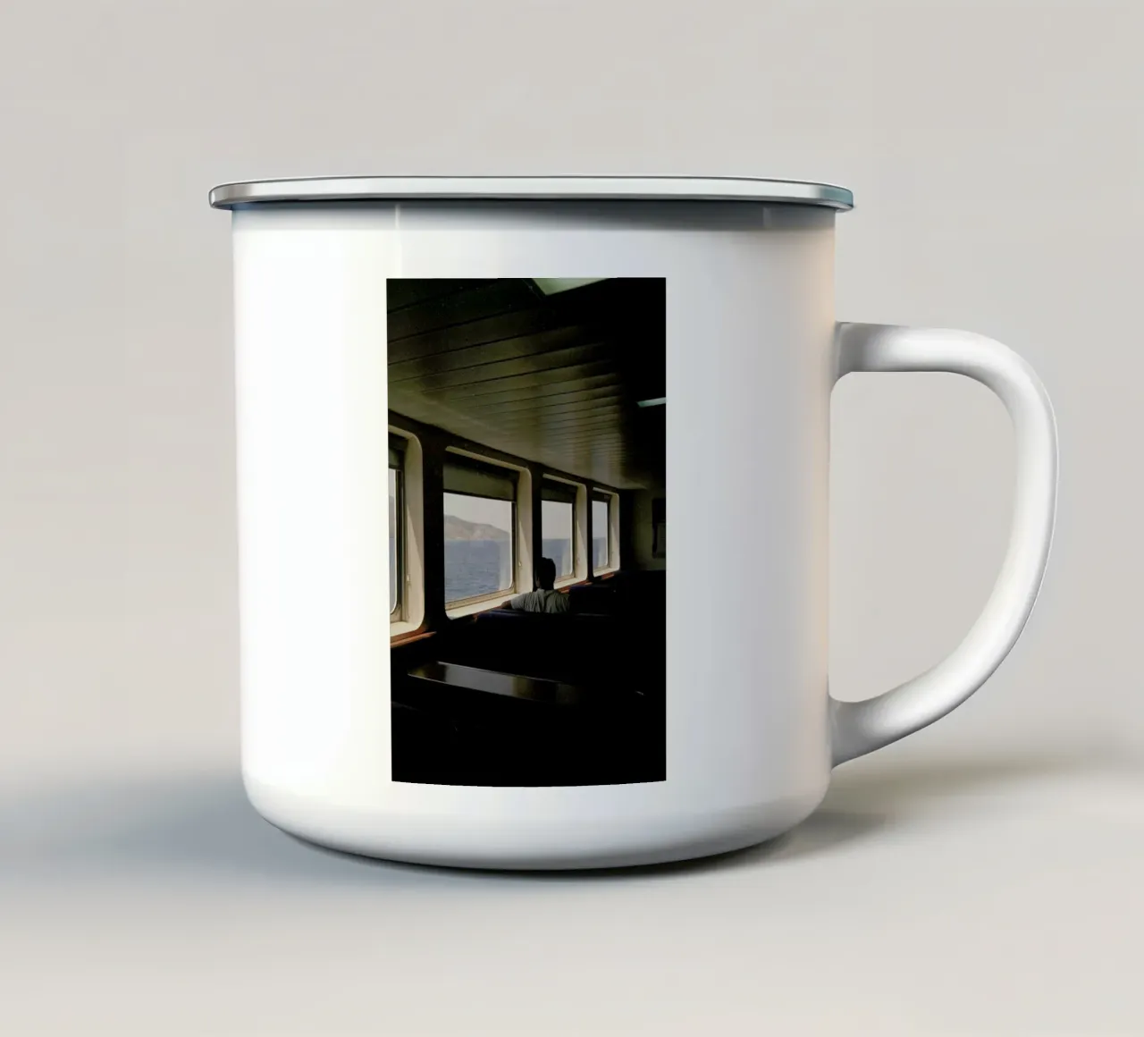 Ferry tazza in smalto da Picture On The Fridge