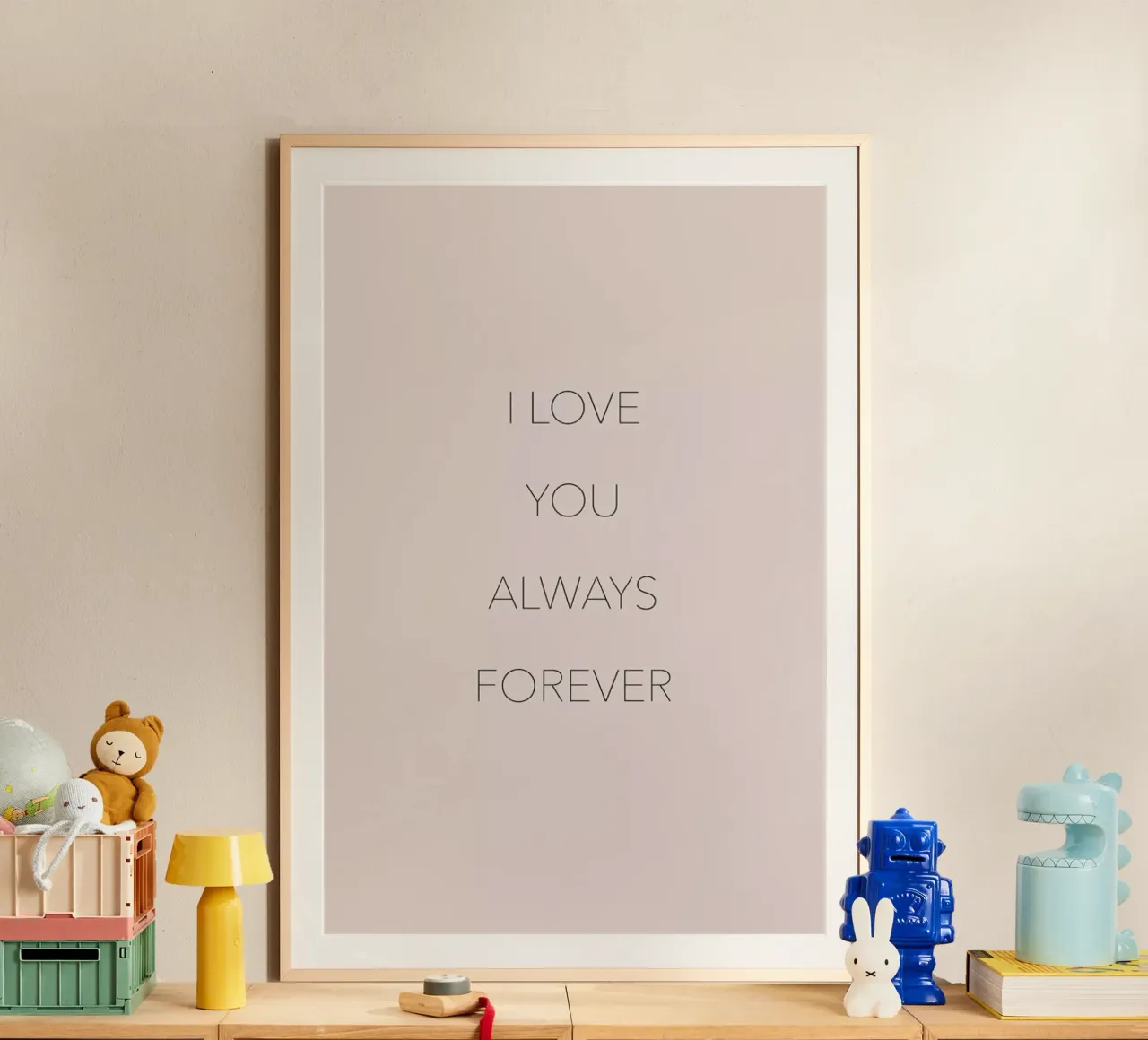 I Love You Always Forever carta hahnemühle da Studio One