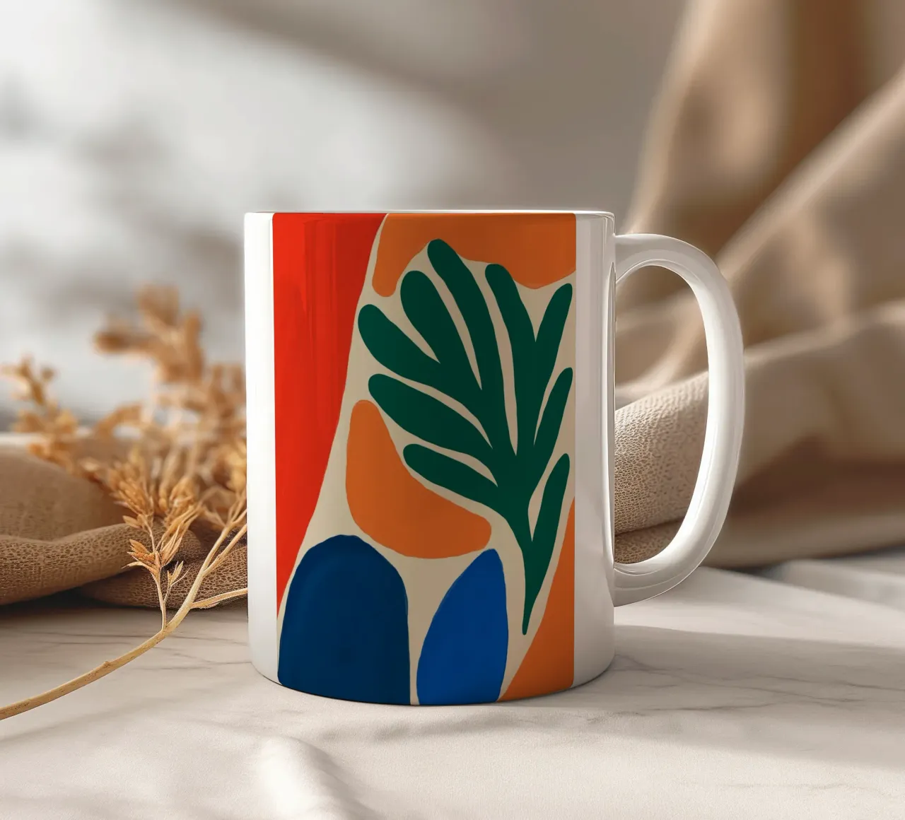 Alghe e ciottoli tazza in ceramica da Little Dean