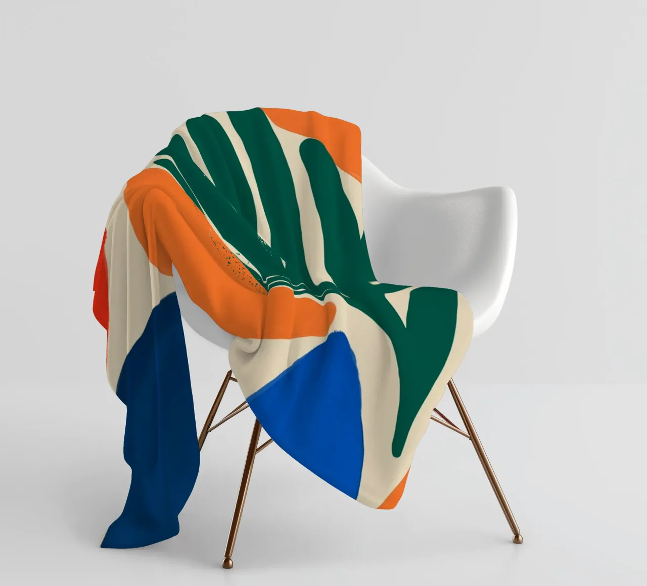 Alghe e ciottoli coperta in pile da Little Dean