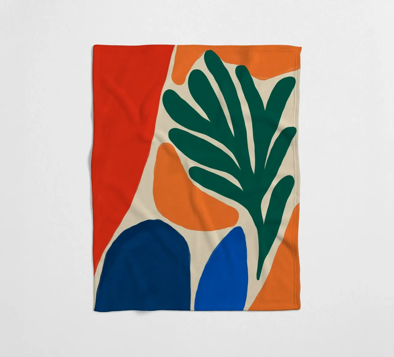 Alghe e ciottoli coperta in pile da Little Dean