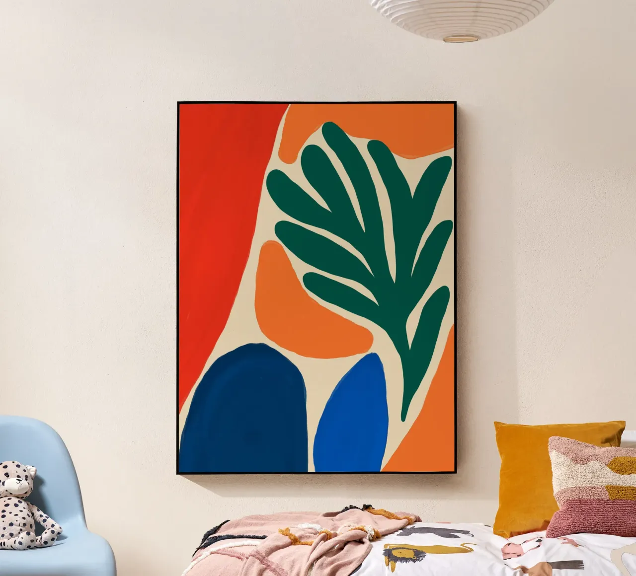 Alghe e ciottoli plexiglass da Little Dean