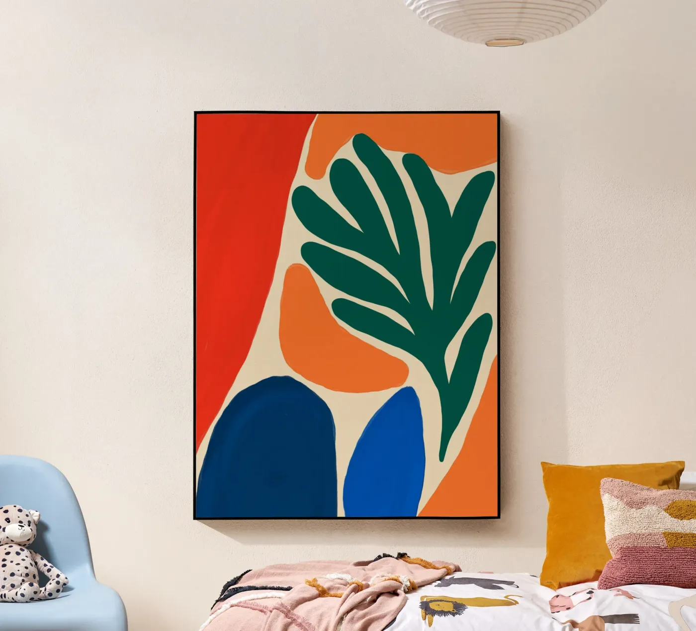 Alghe e ciottoli plexiglass da Little Dean