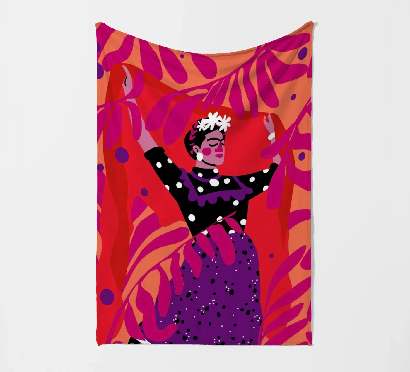 Frida Fleecedecke von Mariery Young