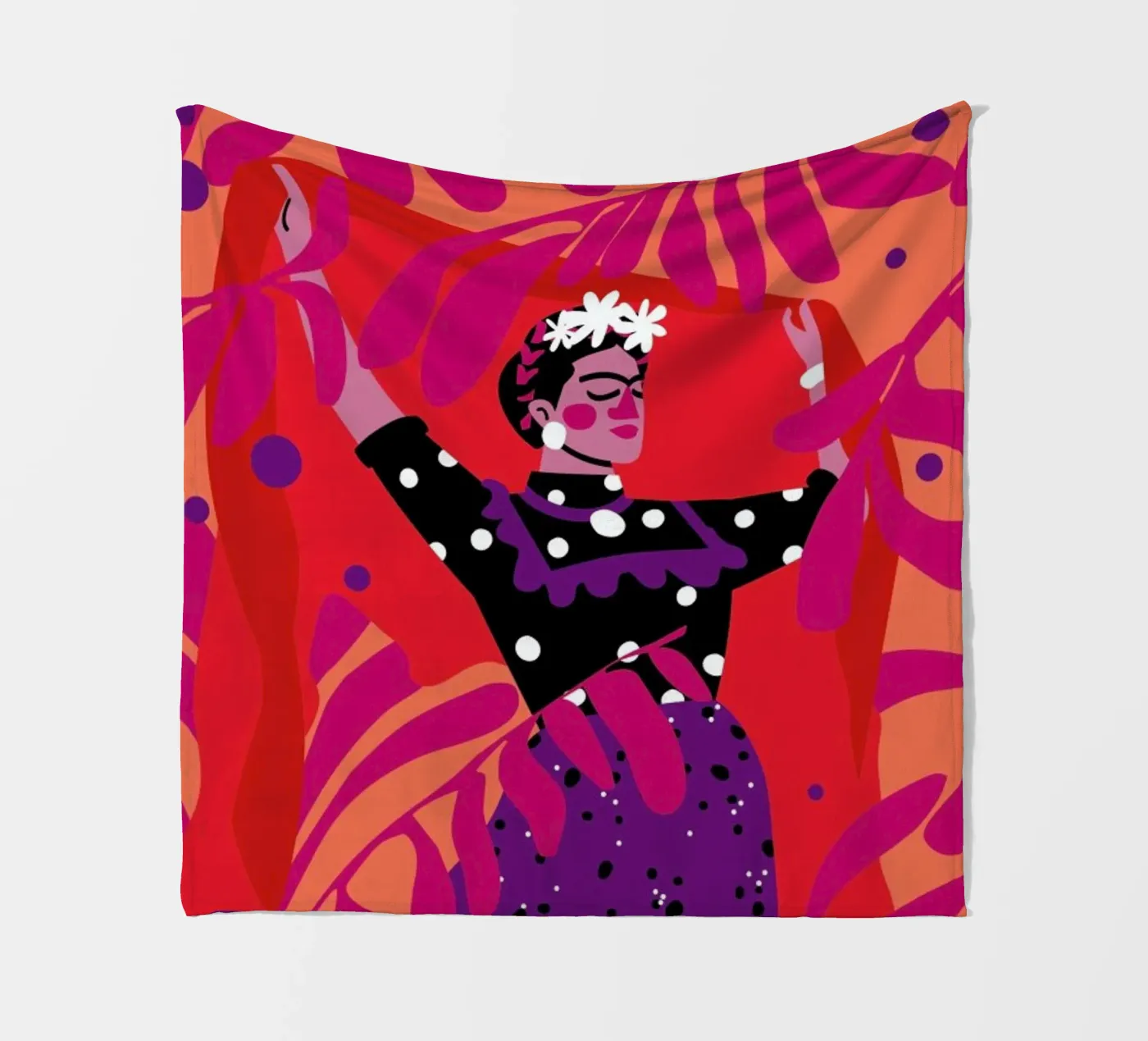 Frida Fleecedecke von Mariery Young