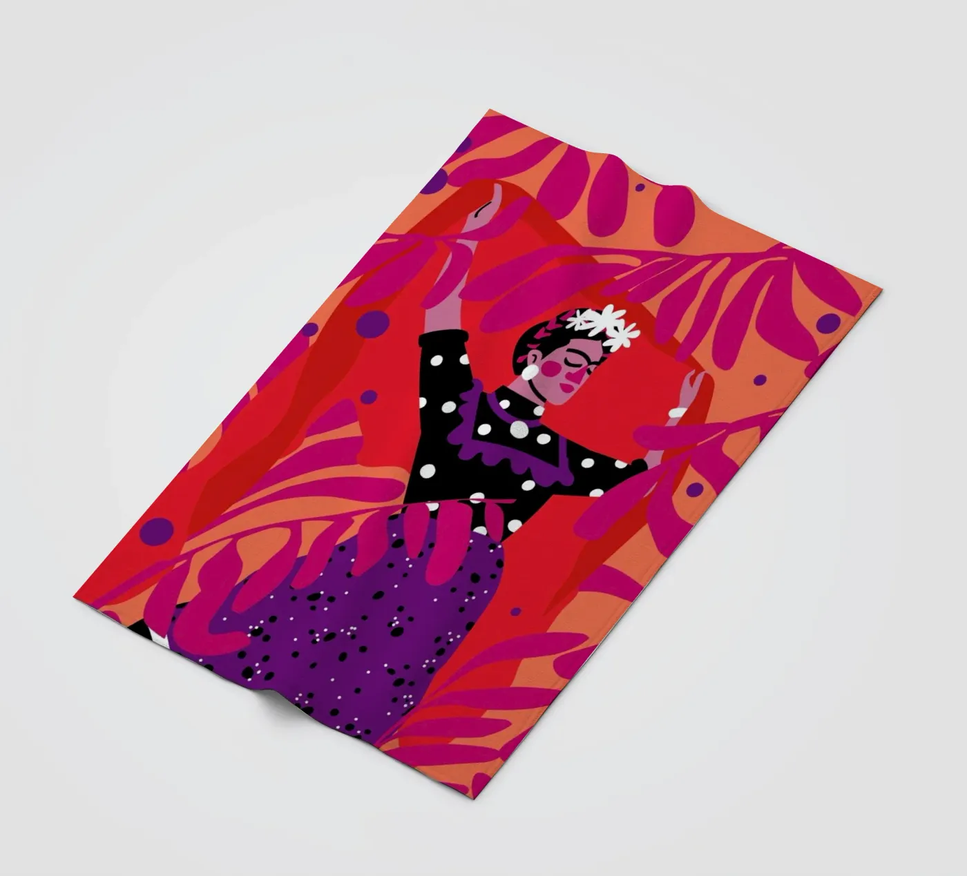 Frida Fleecedecke von Mariery Young