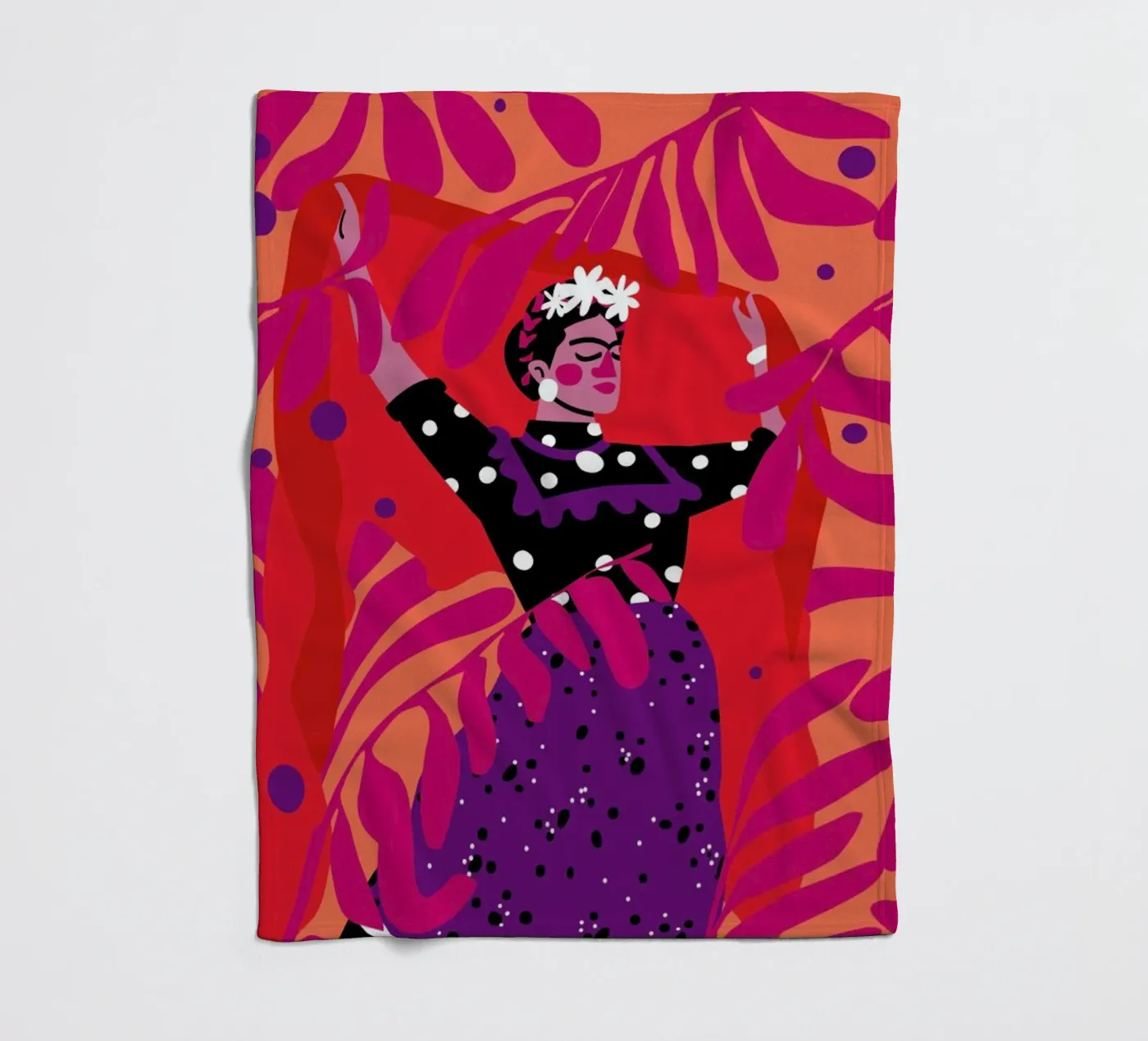 Frida Fleecedecke von Mariery Young