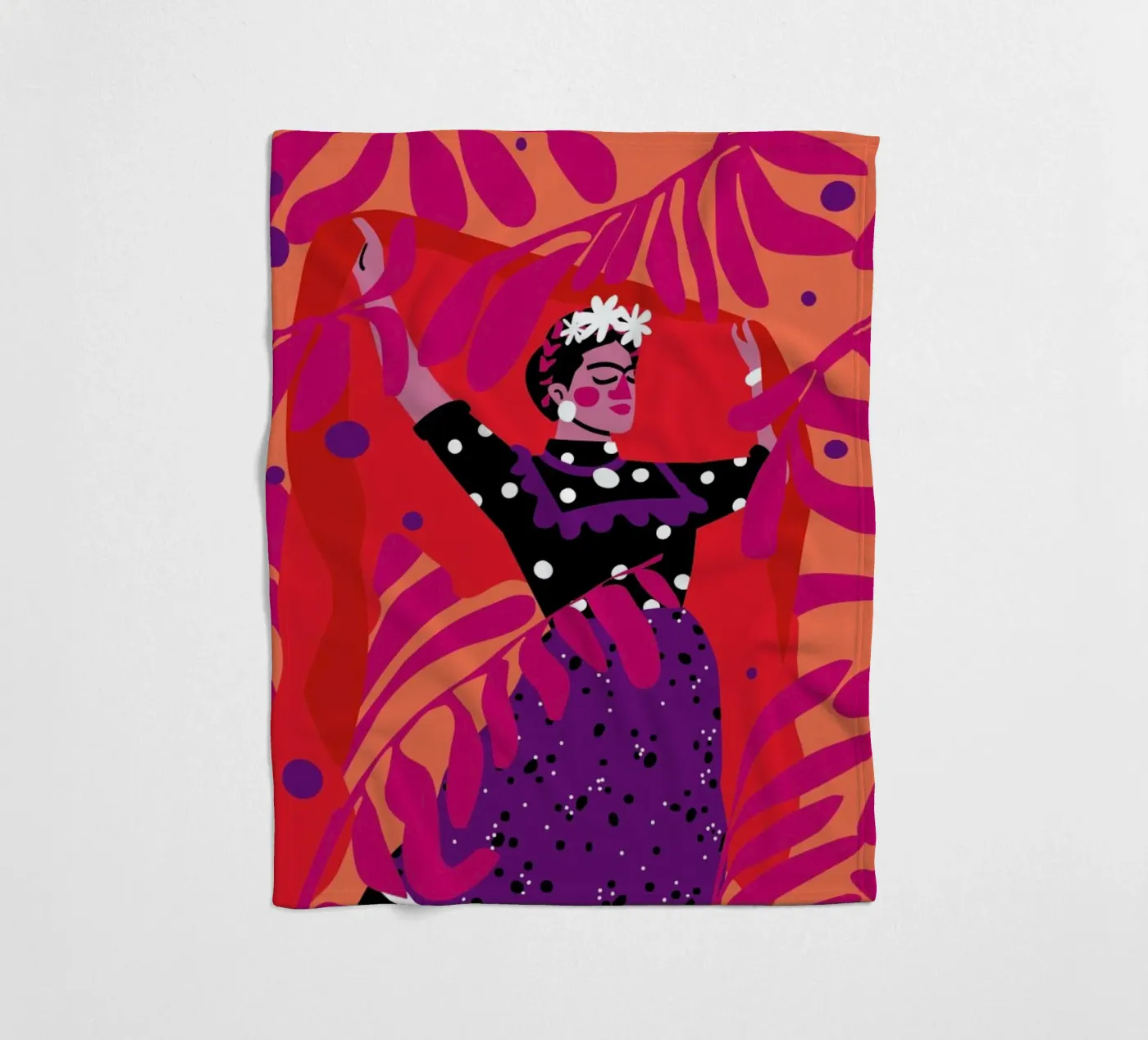 Frida Fleecedecke von Mariery Young