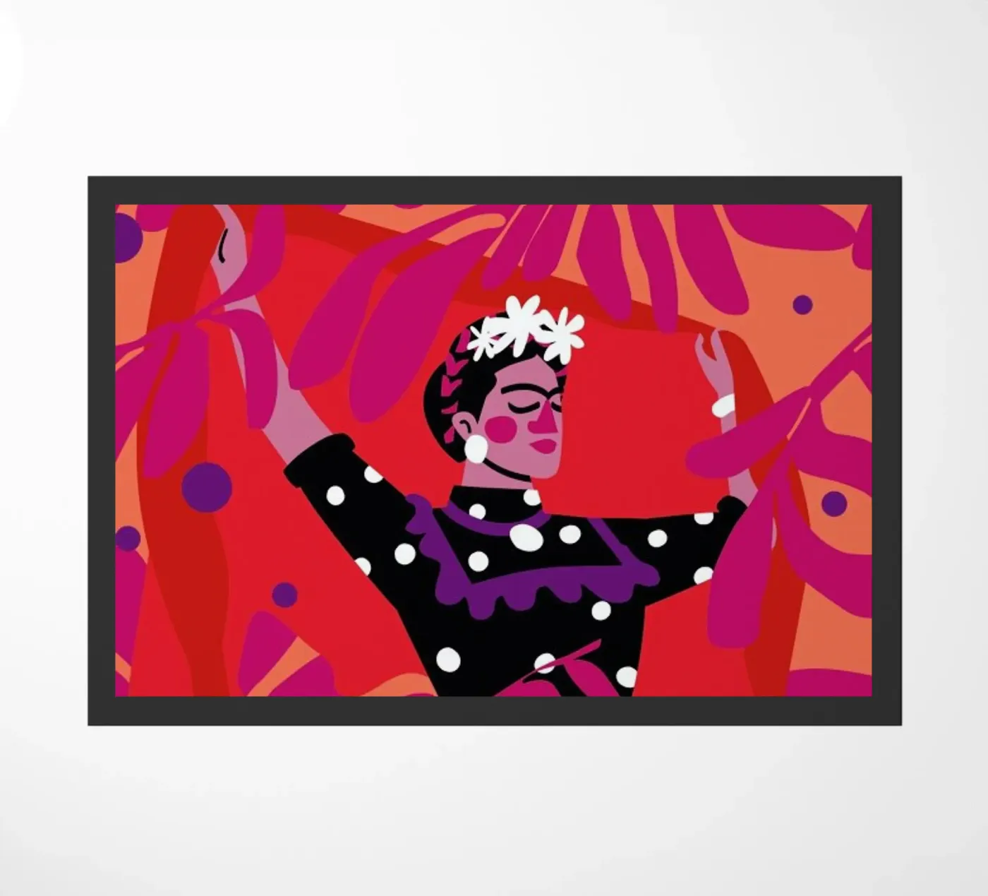 Frida doormat by Mariery Young