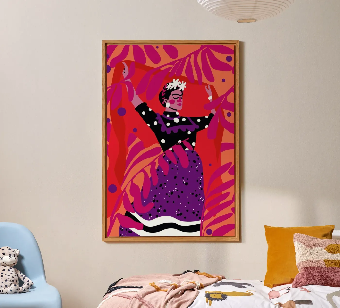 Frida forex plate by Mariery Young