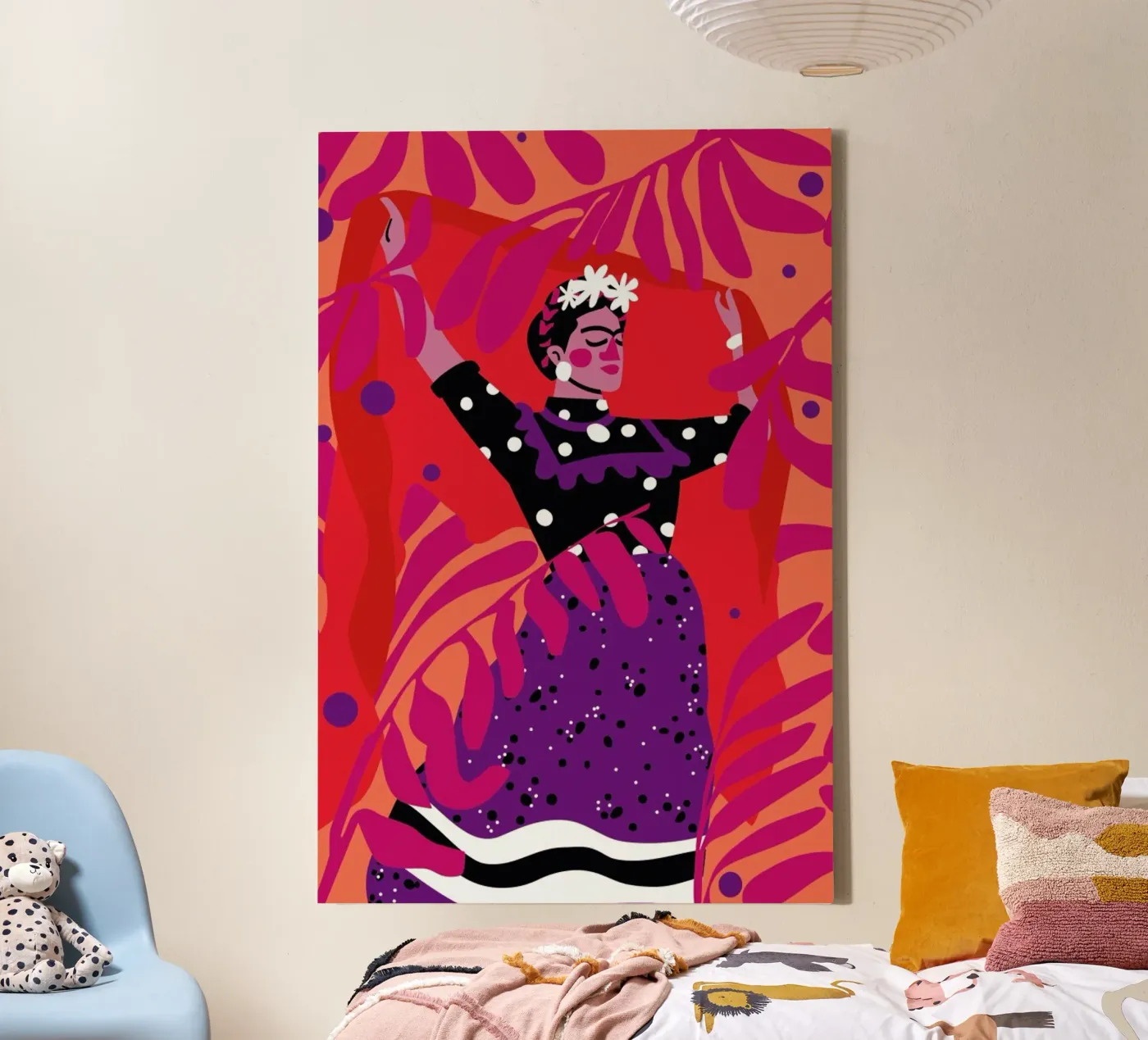 Frida tela da Mariery Young