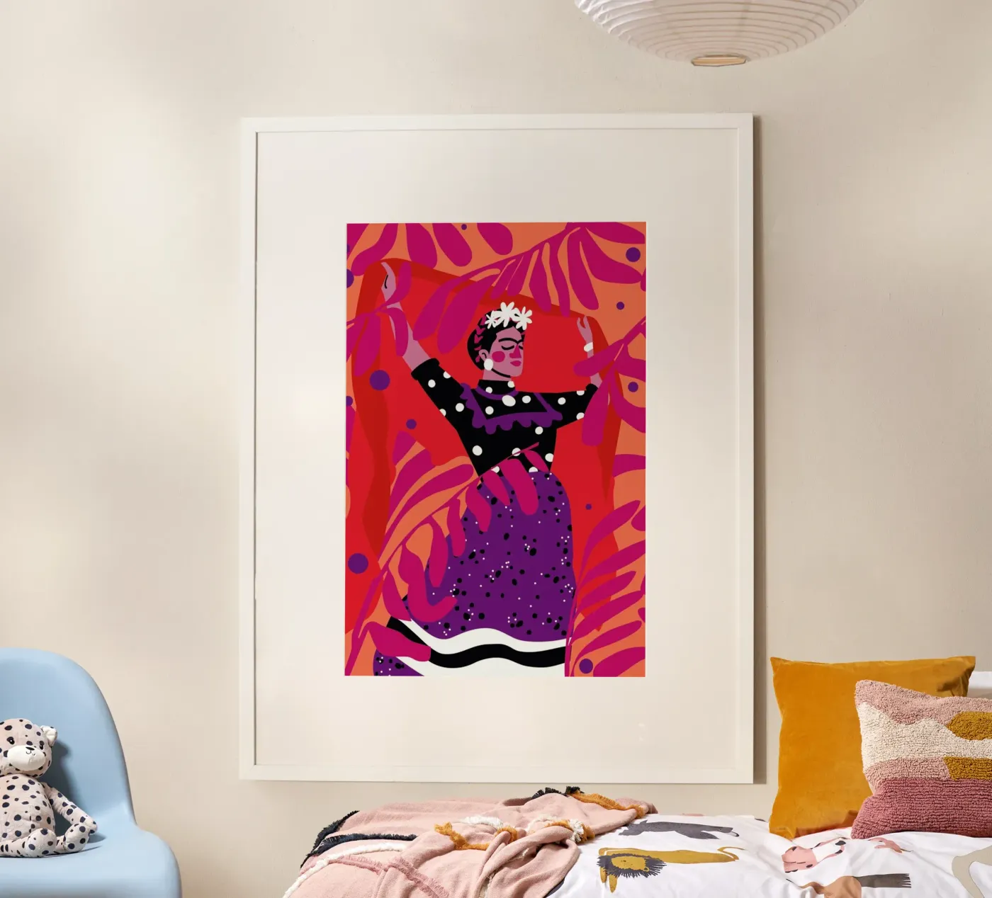 Frida poster van Mariery Young