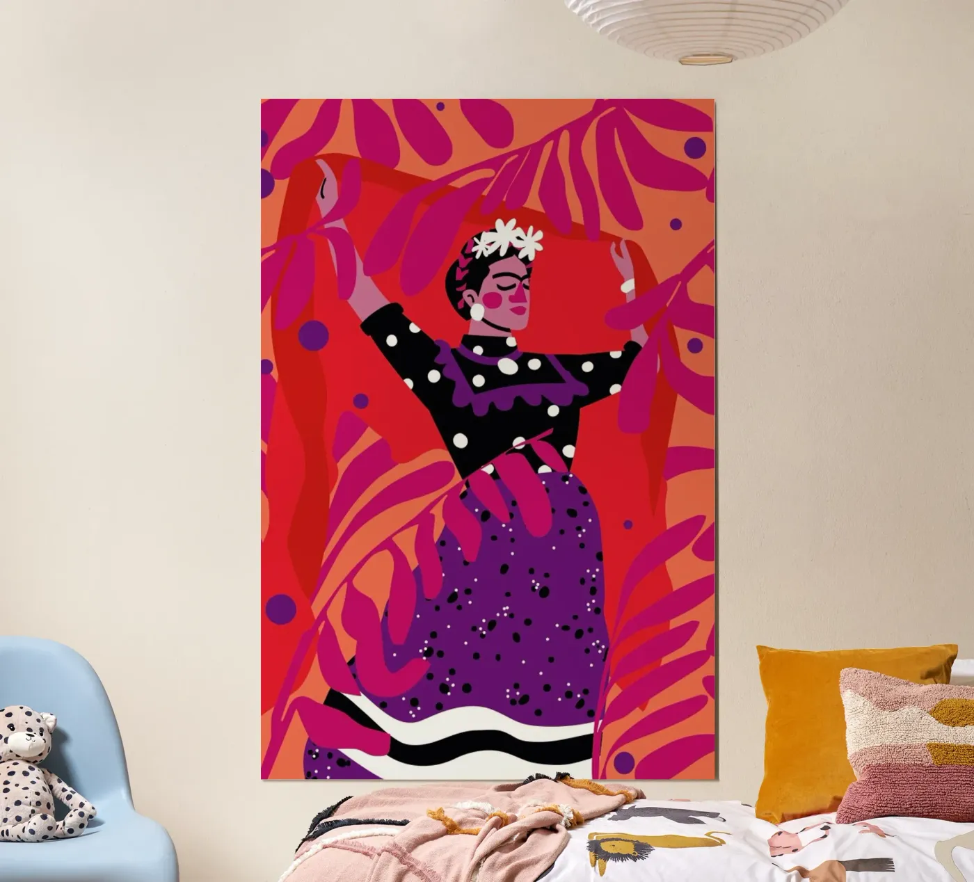 Frida poster van Mariery Young