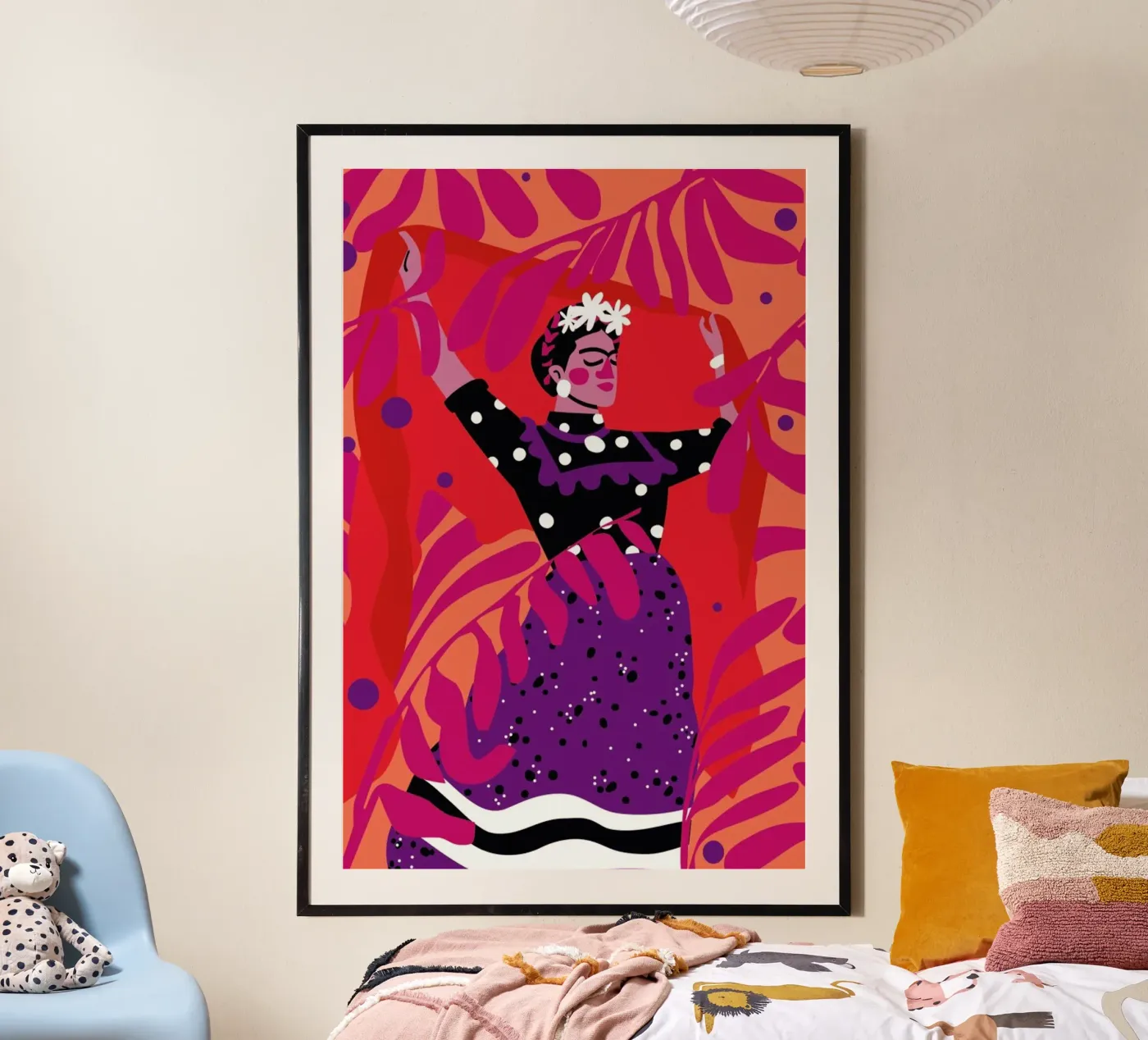 Frida poster van Mariery Young