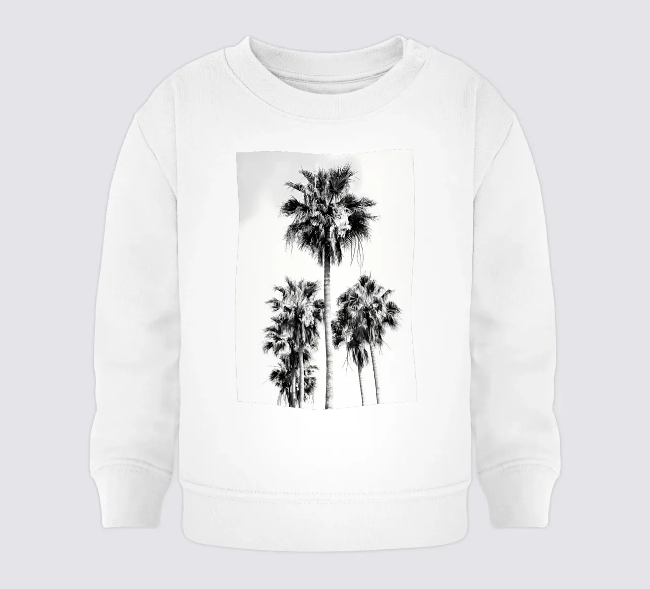 Palme BW Vibes 8 felpa neonato da Sebastain
