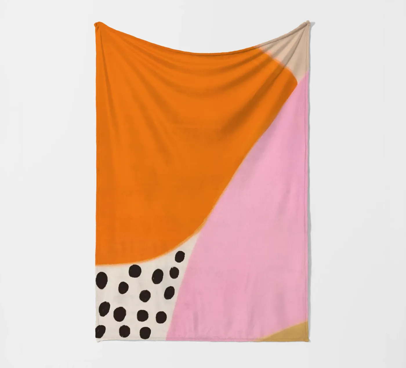 Sonnige Punktmuster Fleecedecke von Carinaprint