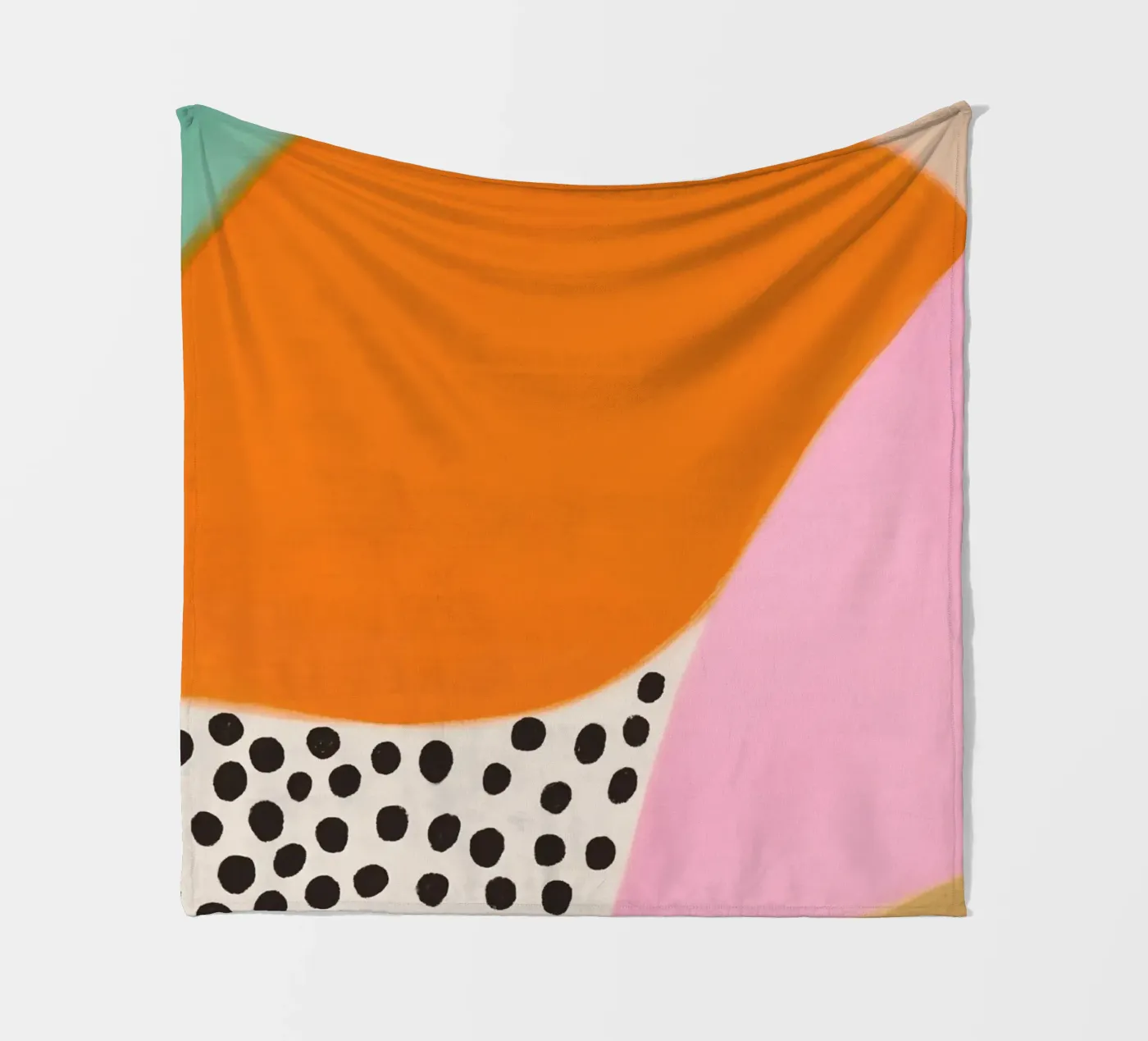 Sonnige Punktmuster Fleecedecke von Carinaprint