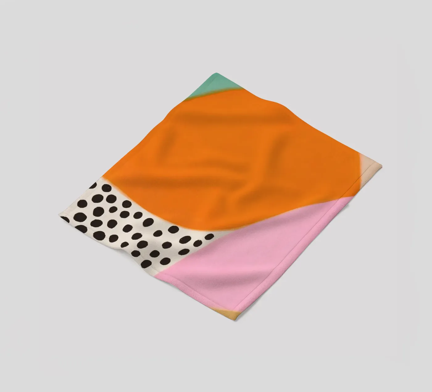 Sonnige Punktmuster Fleecedecke von Carinaprint