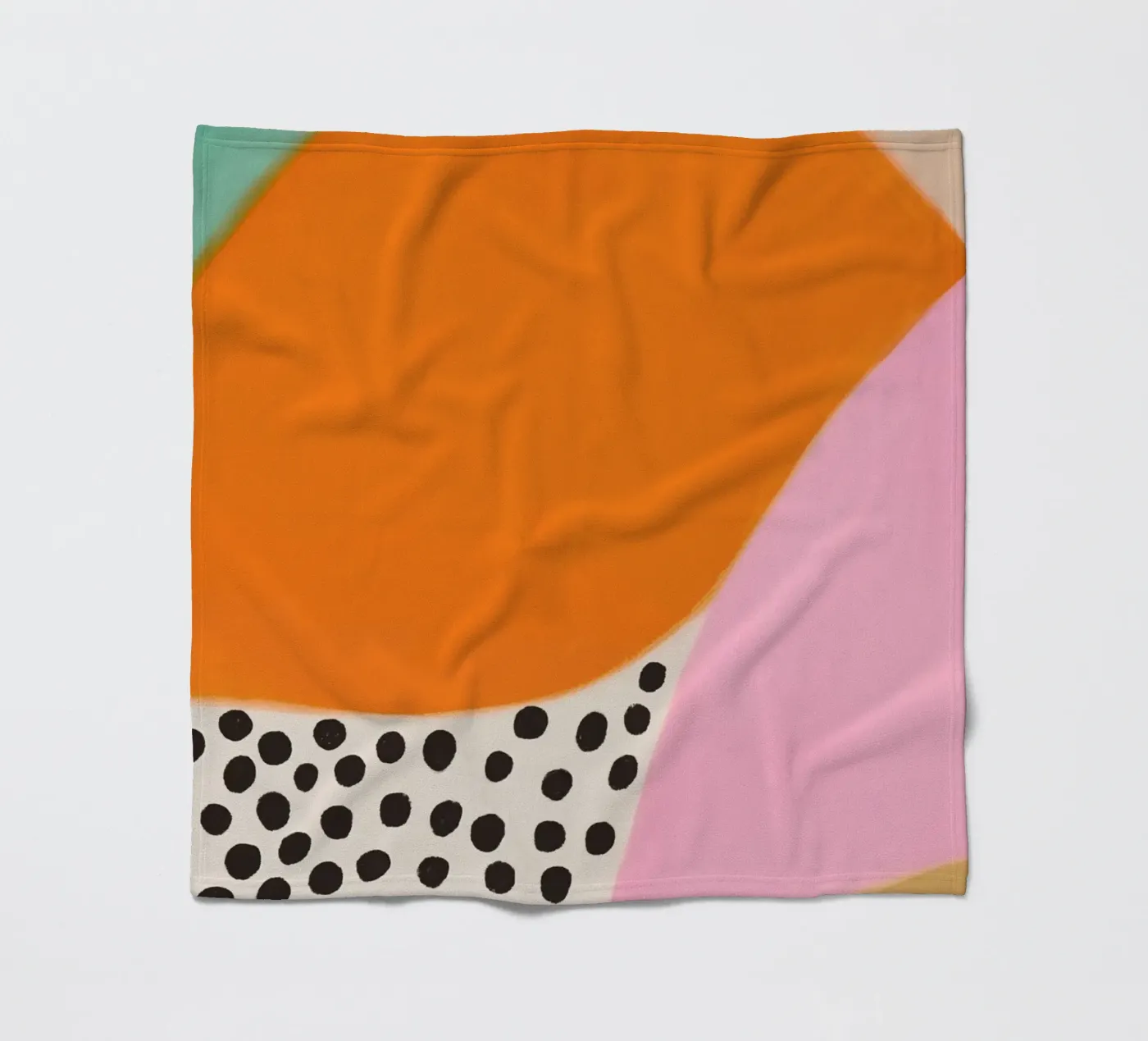 Sonnige Punktmuster Fleecedecke von Carinaprint