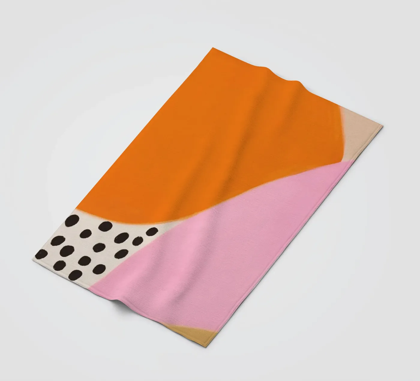 Sonnige Punktmuster Fleecedecke von Carinaprint