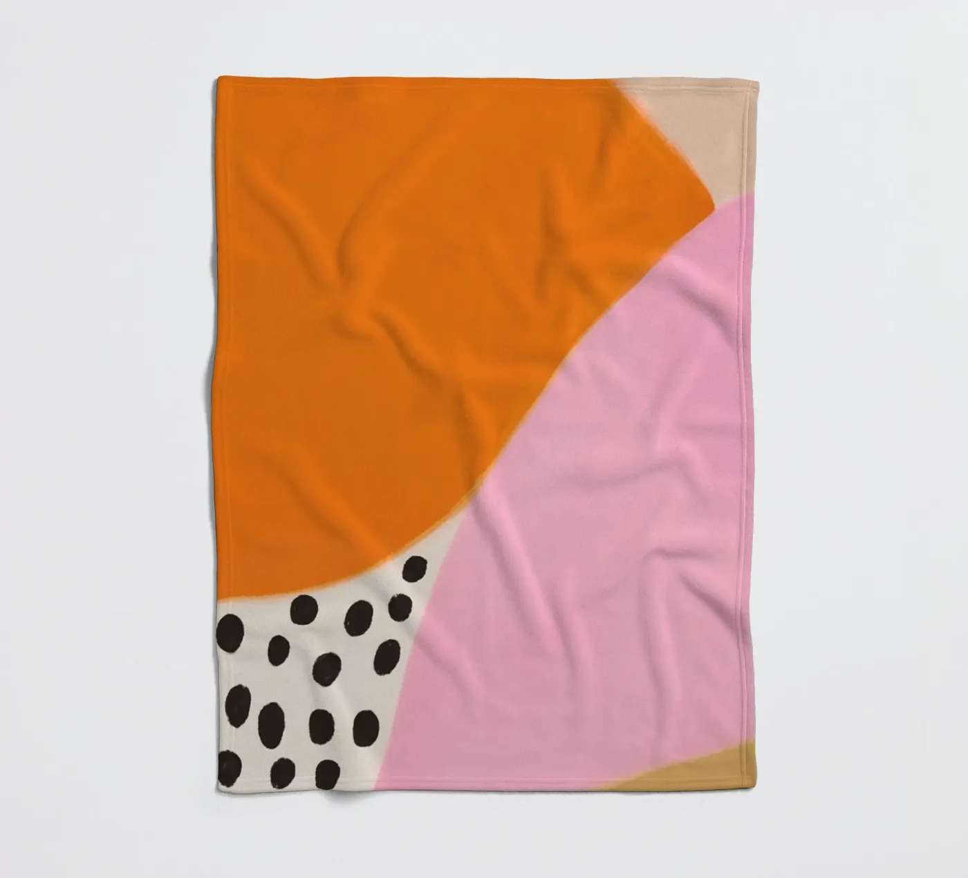 Sonnige Punktmuster Fleecedecke von Carinaprint