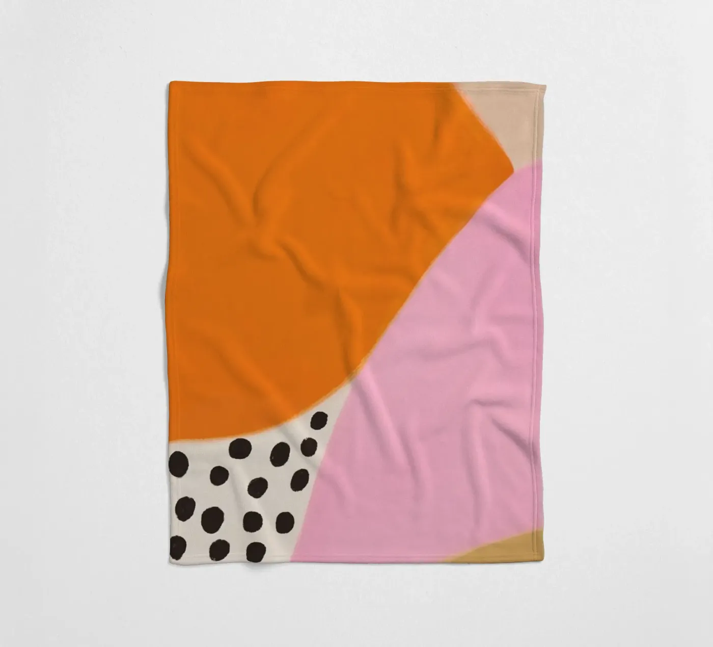 Sonnige Punktmuster Fleecedecke von Carinaprint