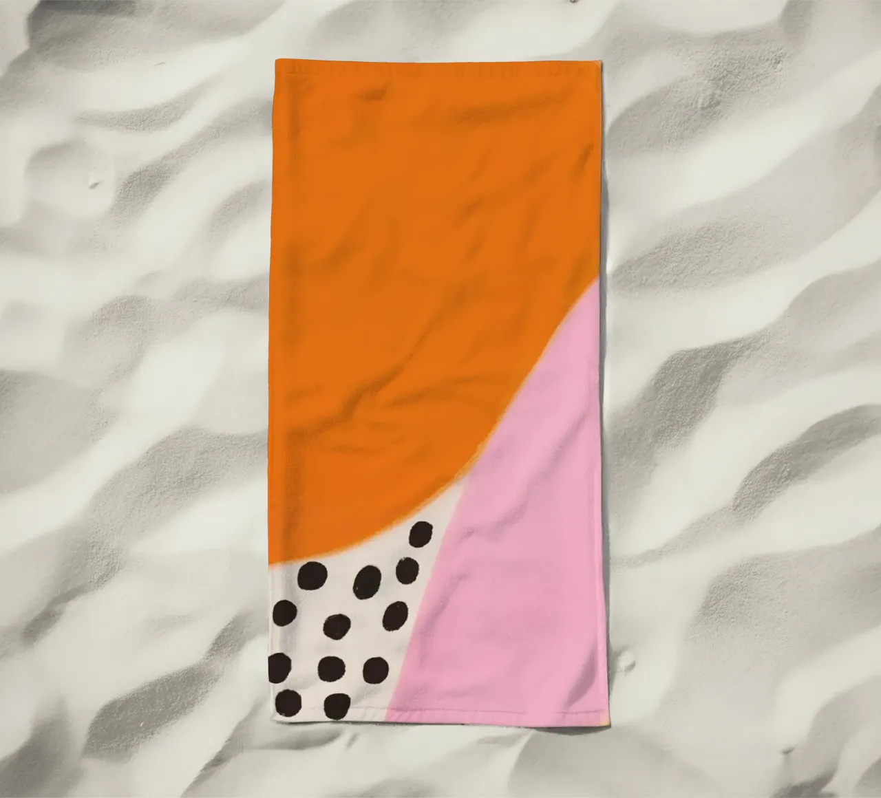 Motivo a pois solare telo mare da Carinaprint