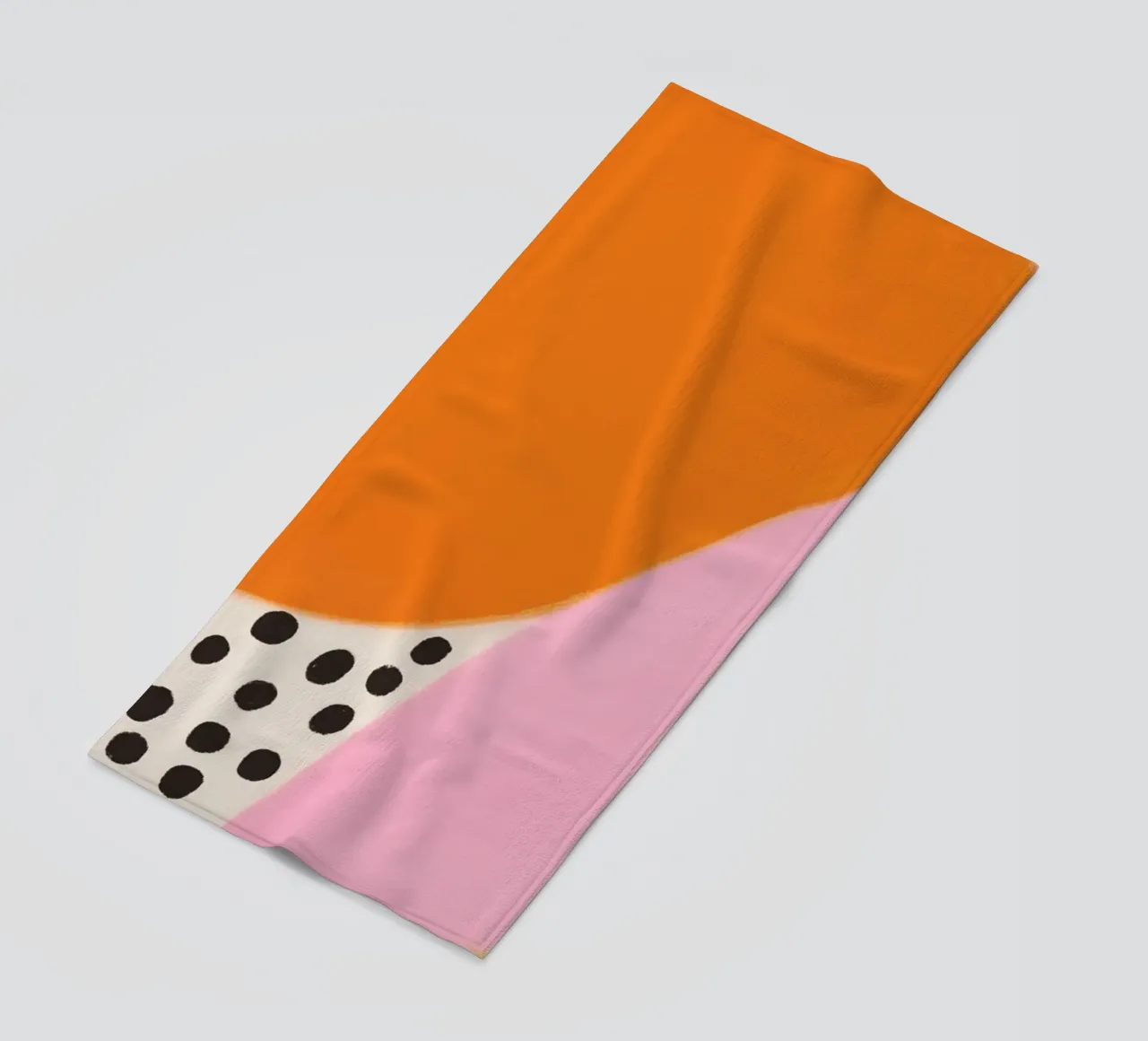 Motivo a pois solare telo mare da Carinaprint