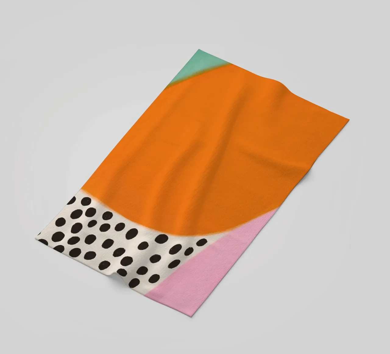 Motivo a pois solare telo mare da Carinaprint