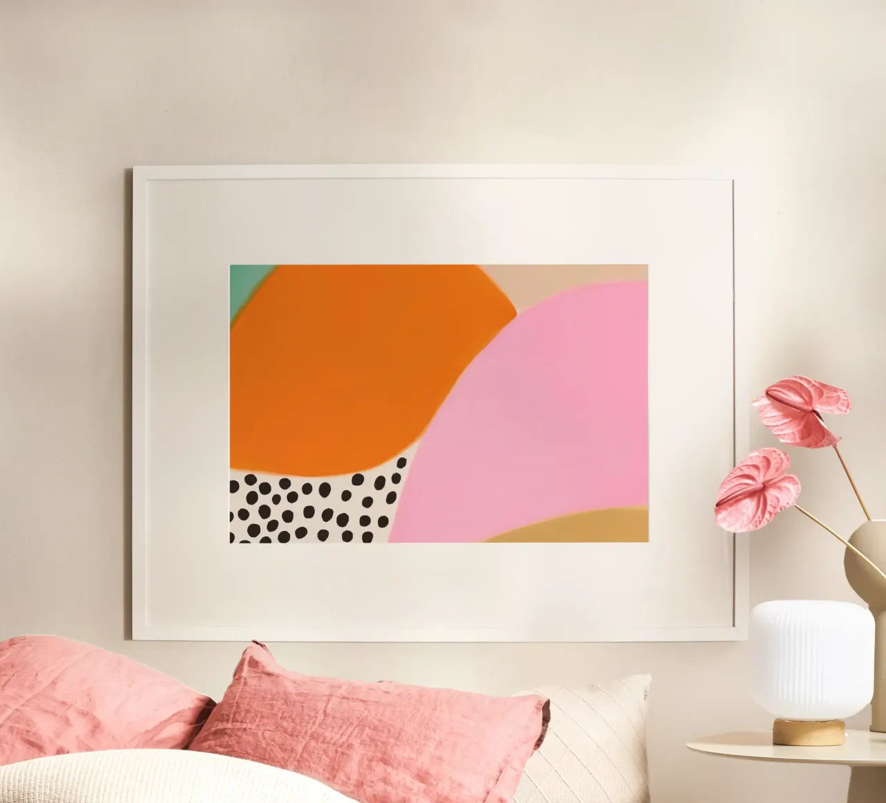 Motivo a pois solare poster da Carinaprint