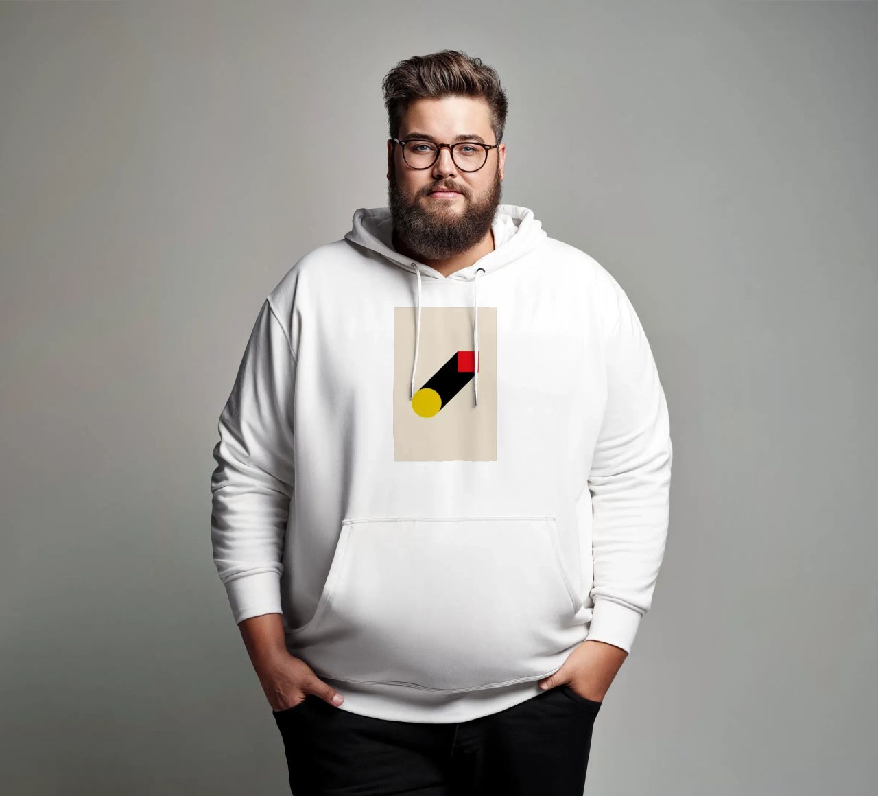 Geometric Illusion sudadera con capucha de Studio One