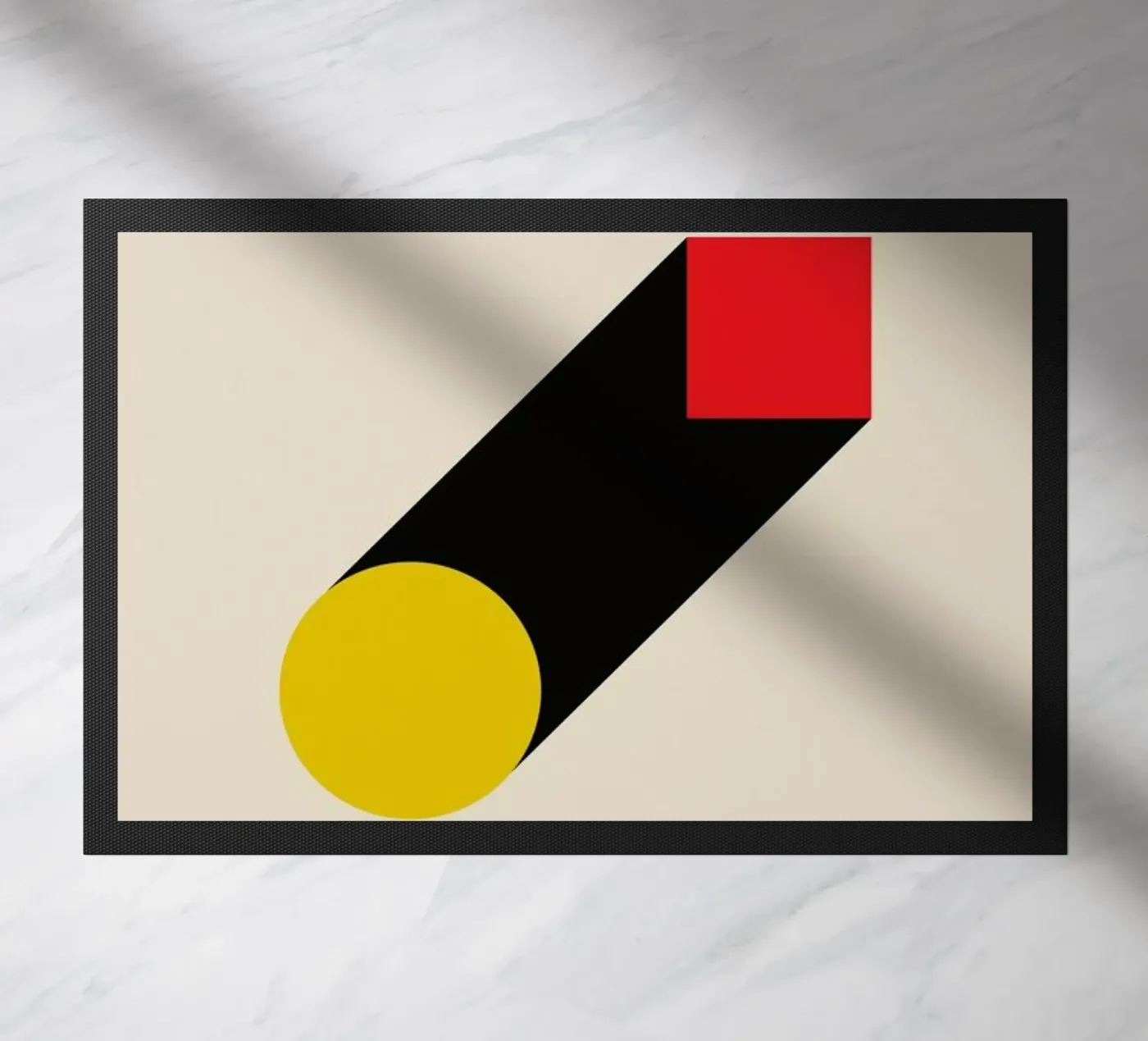 Geometric Illusion doormat by Studio One