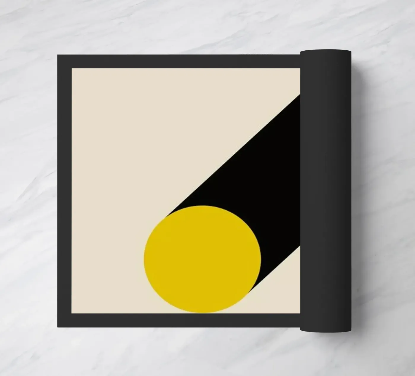 Geometric Illusion doormat by Studio One