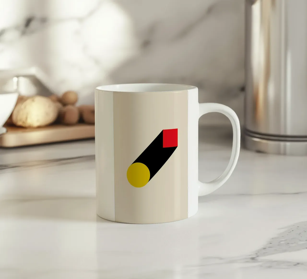 Geometric Illusion tazza in ceramica da Studio One