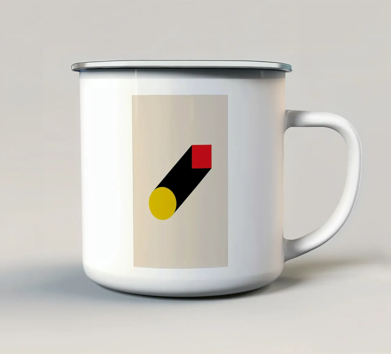 Geometric Illusion tazza in smalto da Studio One
