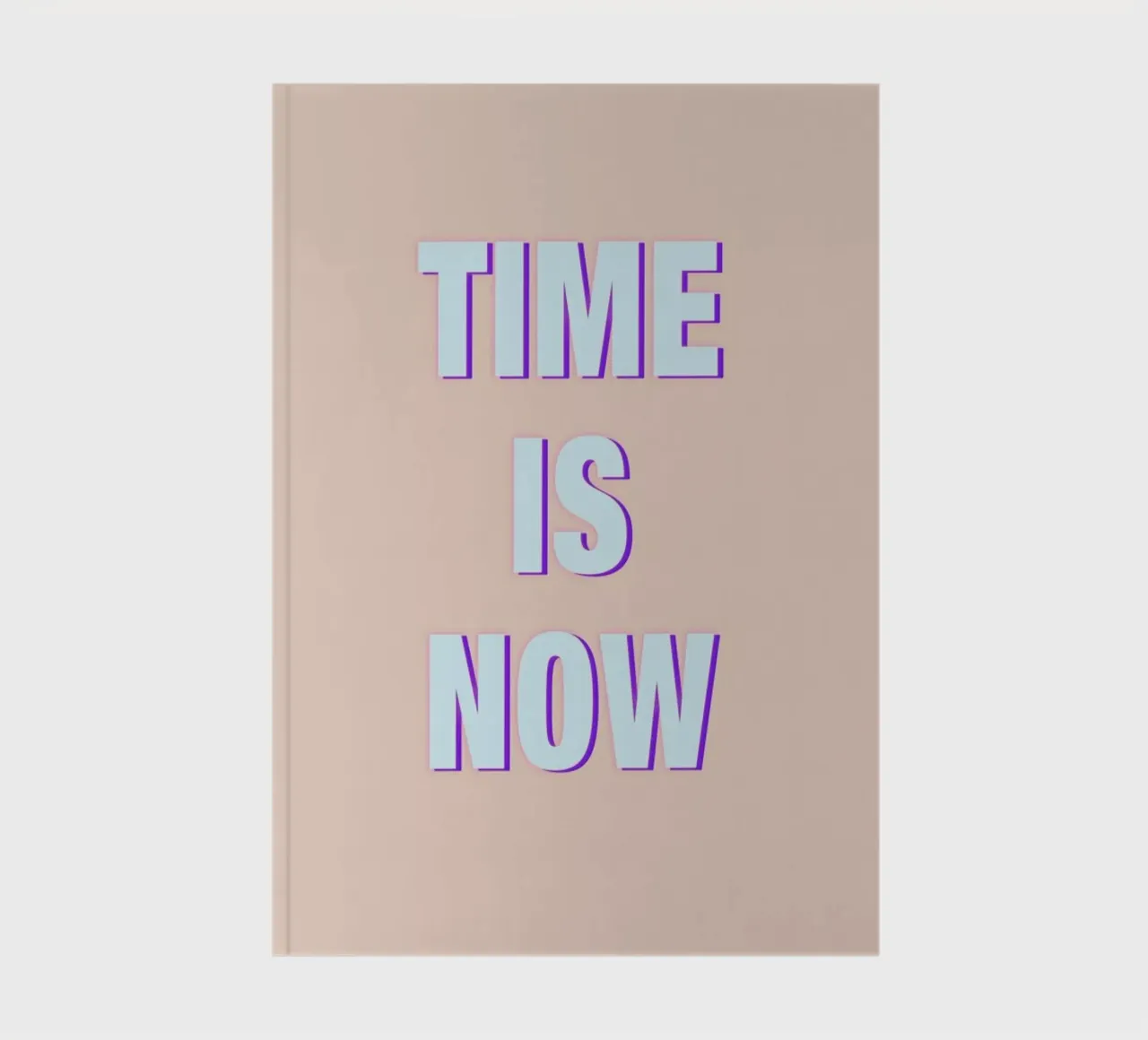 Time Is Now notebook by Vasare Nar