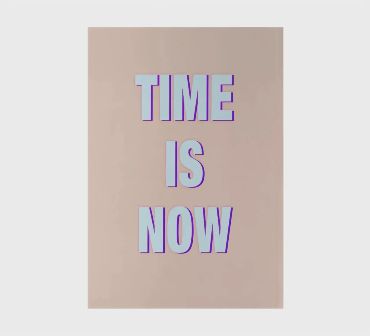 Time Is Now notebook by Vasare Nar