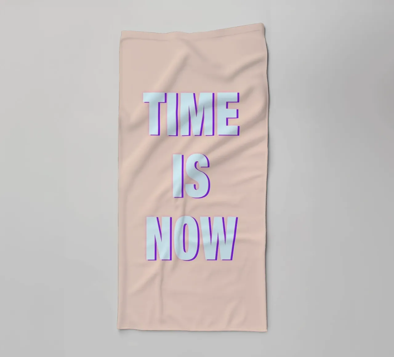 Time Is Now asciugamano da bagno da Vasare Nar