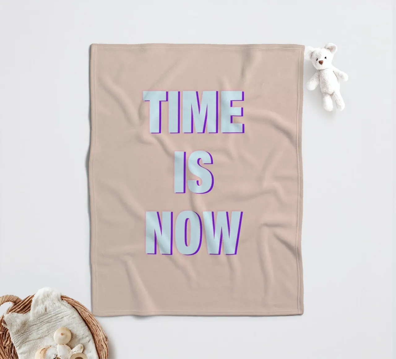 Time Is Now coperta in pile da Vasare Nar